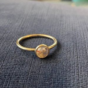 Pandora Ring - April Birthstone